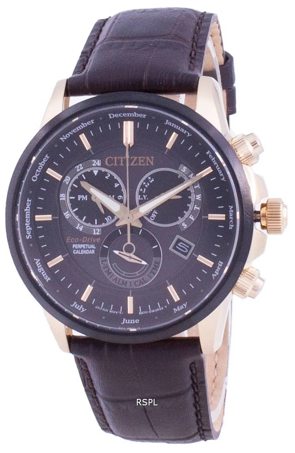 Montre Citizen Eco-Drive BL8156-12E Calendrier perpétuel pour homme