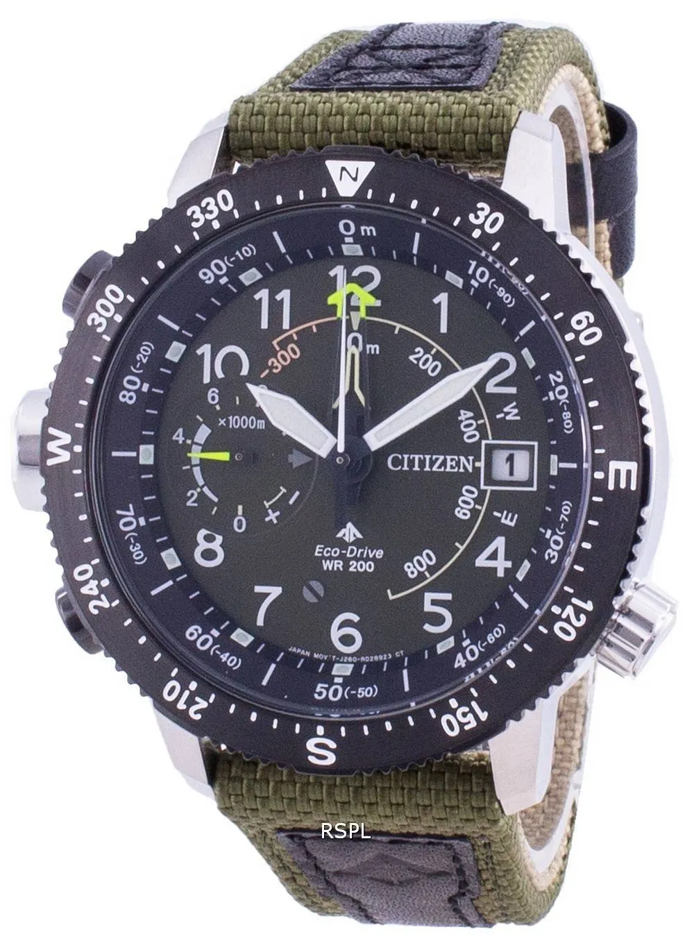 Montre Citizen Promaster Altimeter Eco-Drive BN4048-14X 200M pour homme