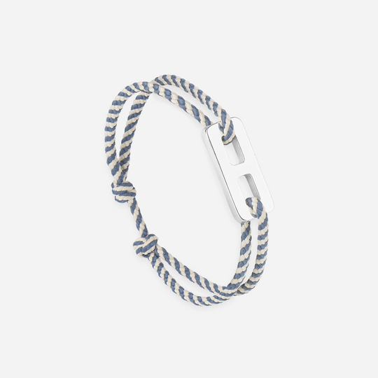 Ascension - Argenté & Beige / Bleu Marine - Le Vent à la Française