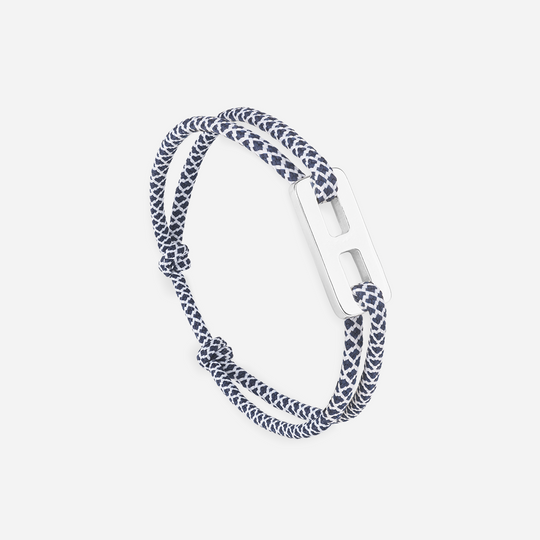 Ascension - Argenté & Blanc / Bleu Marine - Le Vent à la Française