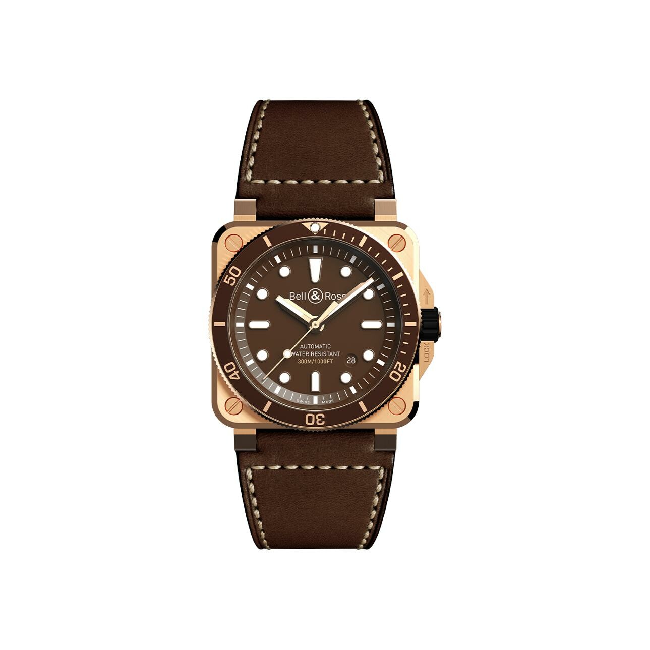 Achat Montre Bell & Ross Instruments BR 03-92 Diver Brown Bronze