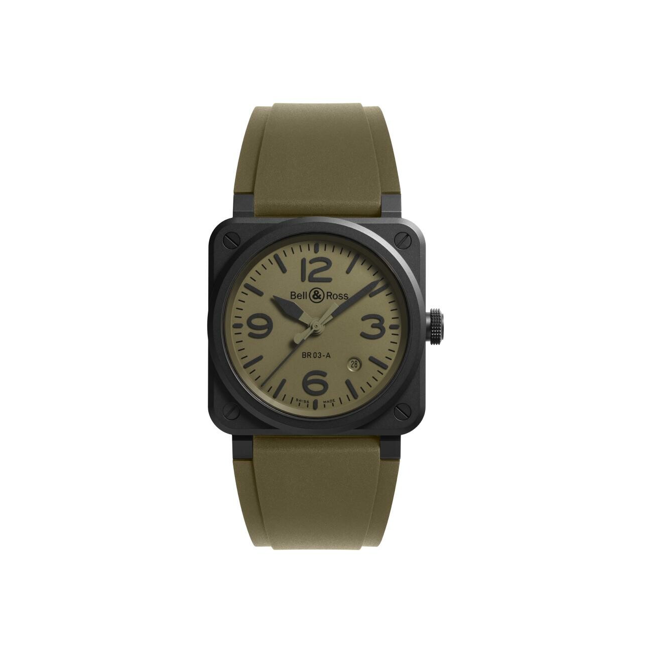 Achat Montre Bell & Ross BR 03 Military Ceramic