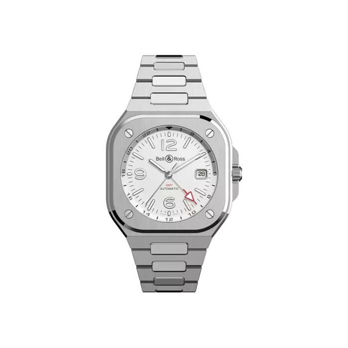 Achat Montre Bell & Ross BR05G-SI-ST/SST GMT White