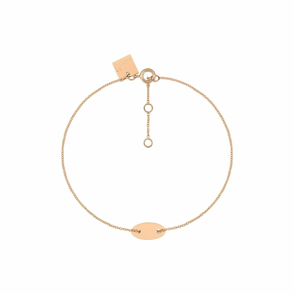 Achat Bracelet Ginette NY ELLIPSES & SEQUINS en or rose