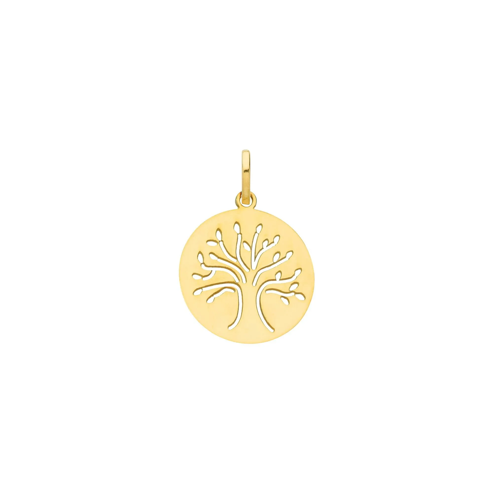 Achat Médaille laïque arbre en or jaune