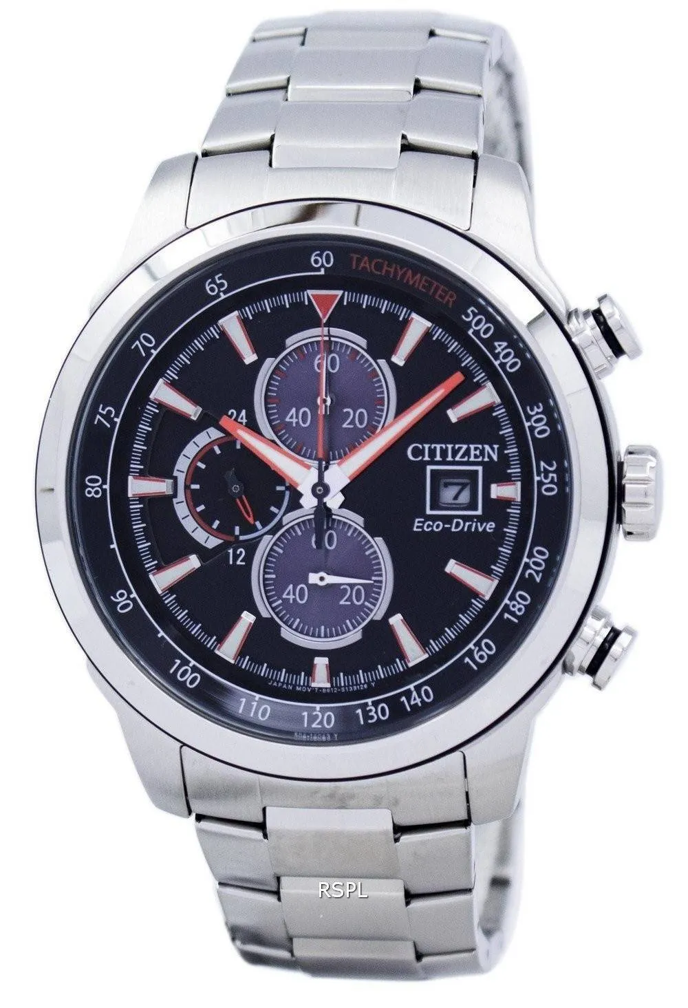 Montre Citizen Eco-Drive chronographe tachymètre CA0574-54F masculine