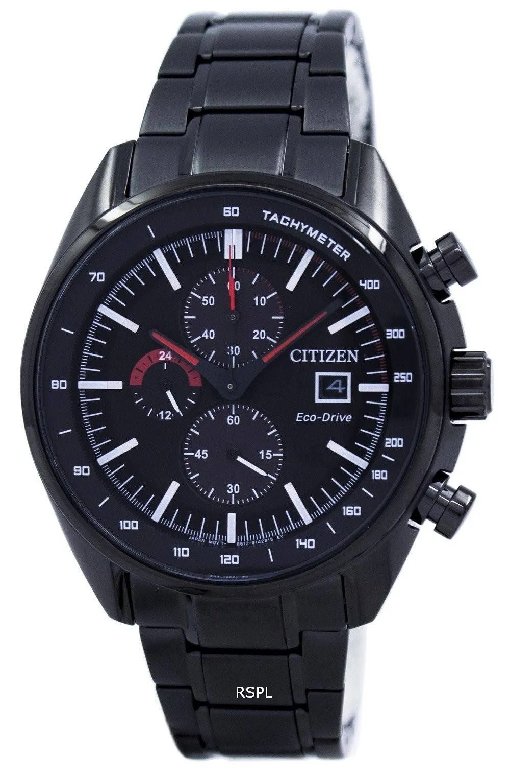 Montre Citizen Eco-Drive chronographe tachymètre Power Reserve CA0595-54F masculine