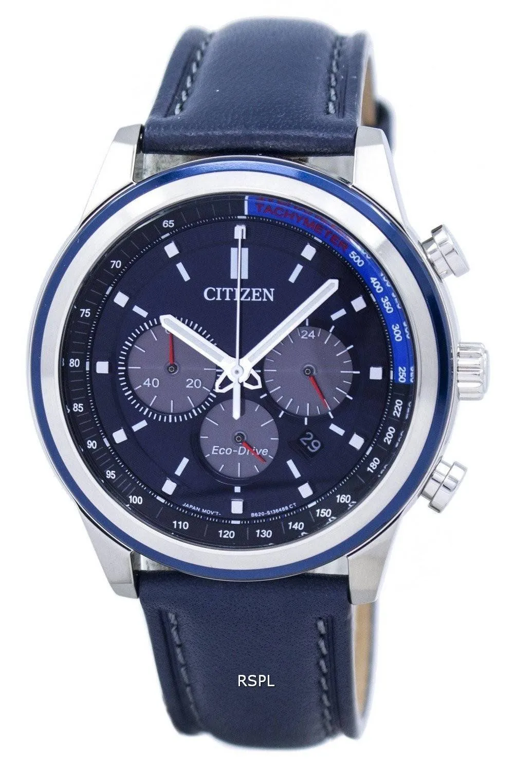 Montre Citizen Eco-Drive chronographe tachymètre CA4031 - 07L masculin