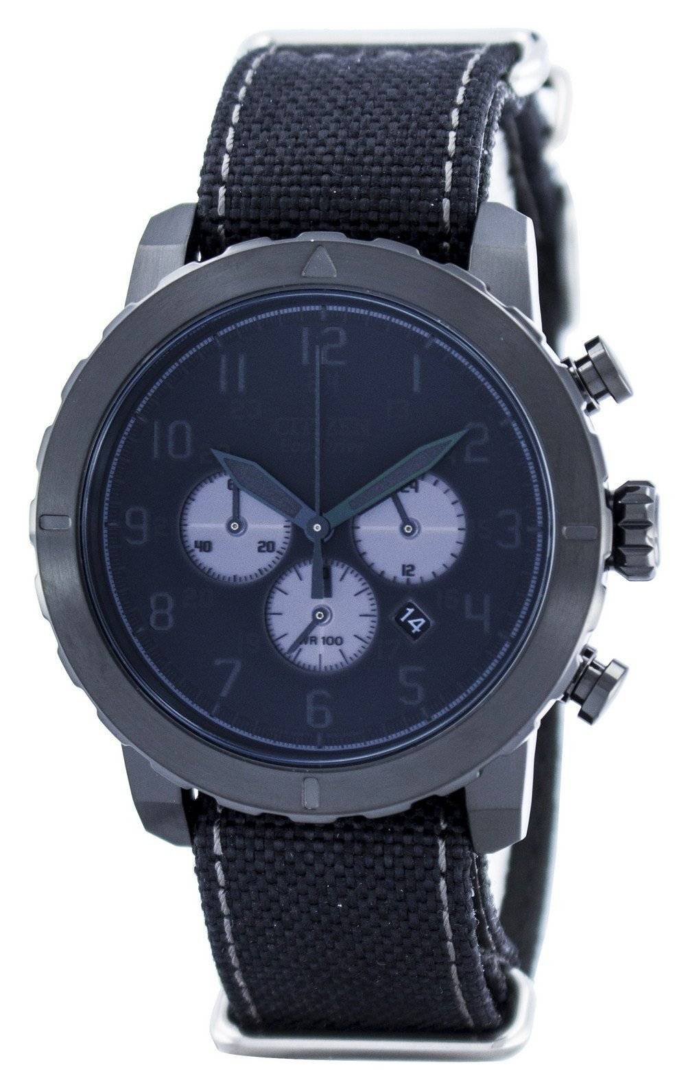 Citizen Eco-Drive Chronographe militaire CA4098-06E Montre pour homme