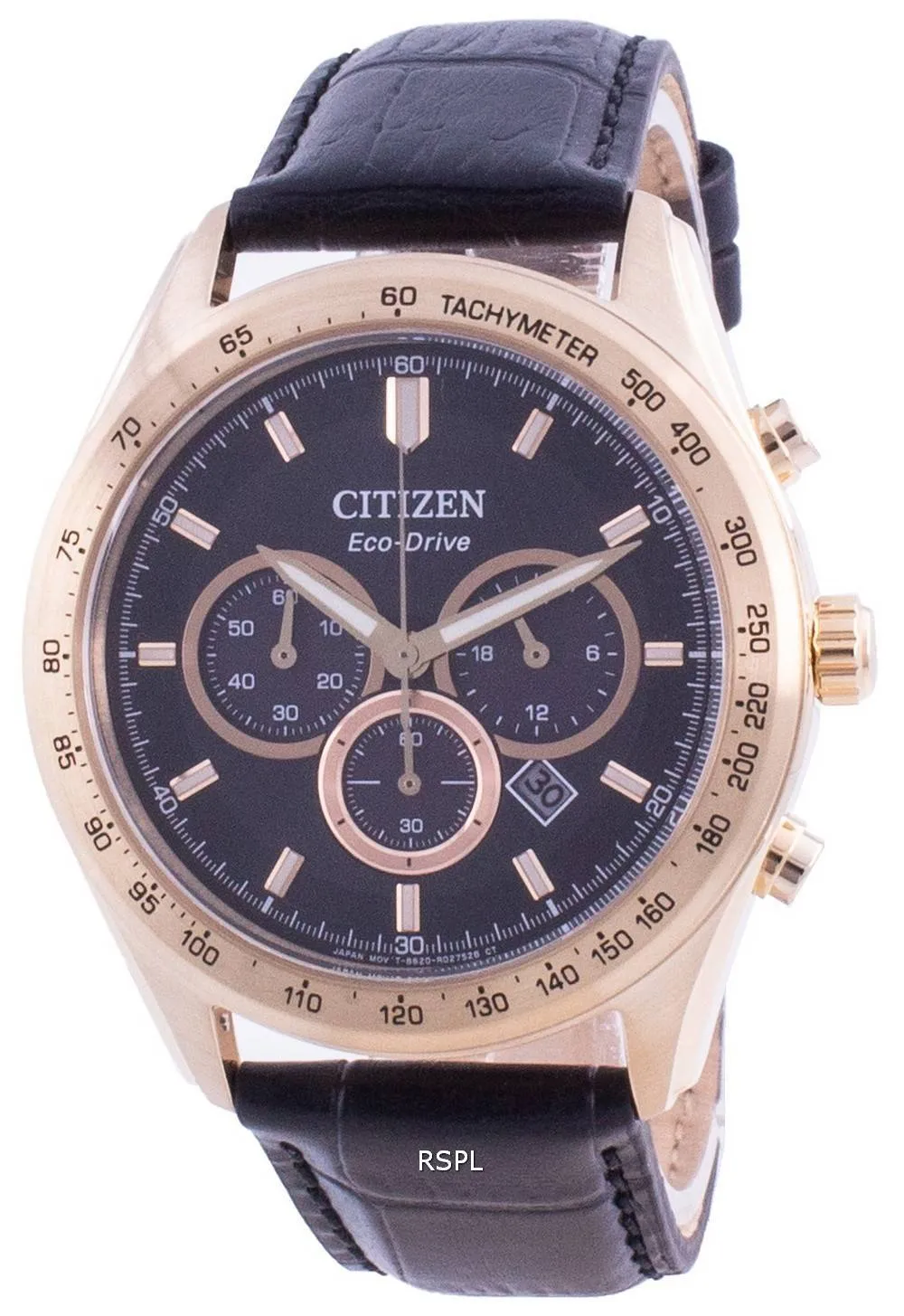 HORSMontre Citizen Eco-Drive Tachymeter CA4453-14E 100M pour homme