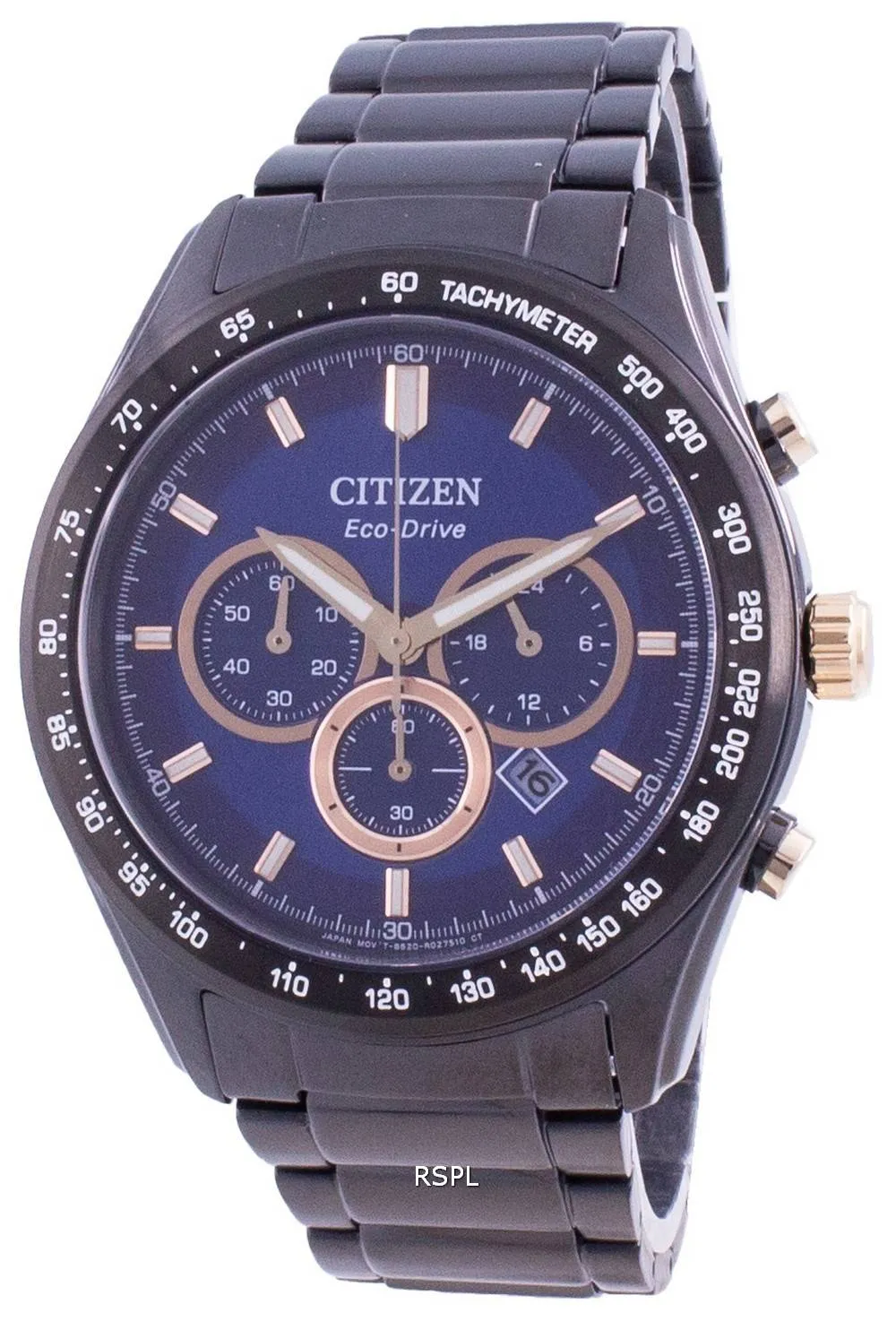 HORSMontre Citizen Eco-Drive Tachymeter CA4458-88L 100M pour homme