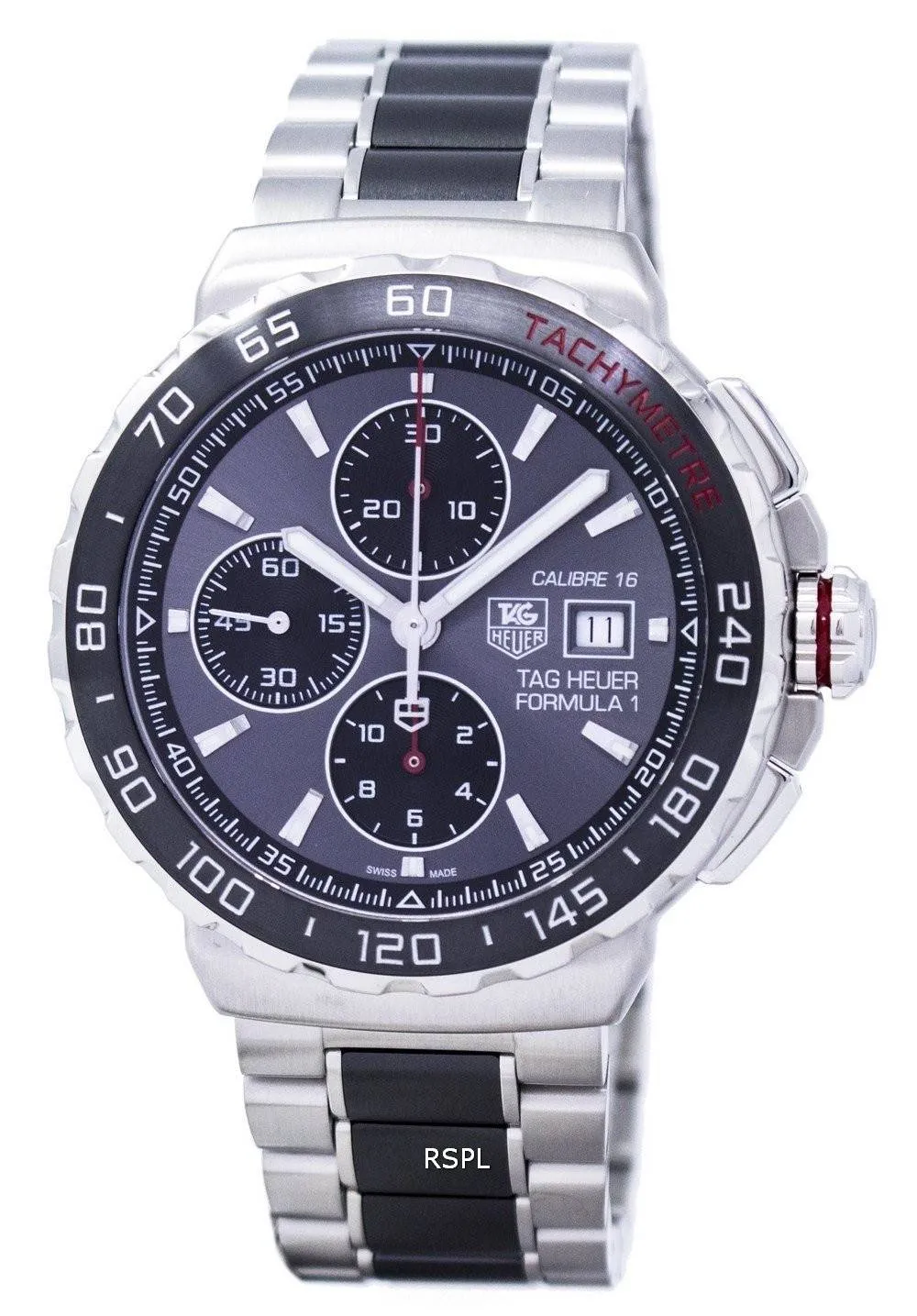Tag Heuer Formula 1 chronographe automatique tachymètre CAU2011. BA0873 Montre homme