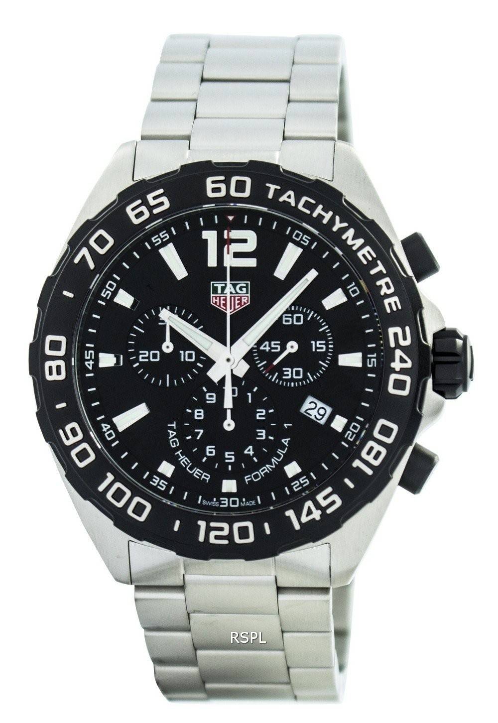 Tag Heuer Tachymètre à quartz à chronographe de formule 1 200M CAZ1010.BA0842 Montre pour homme