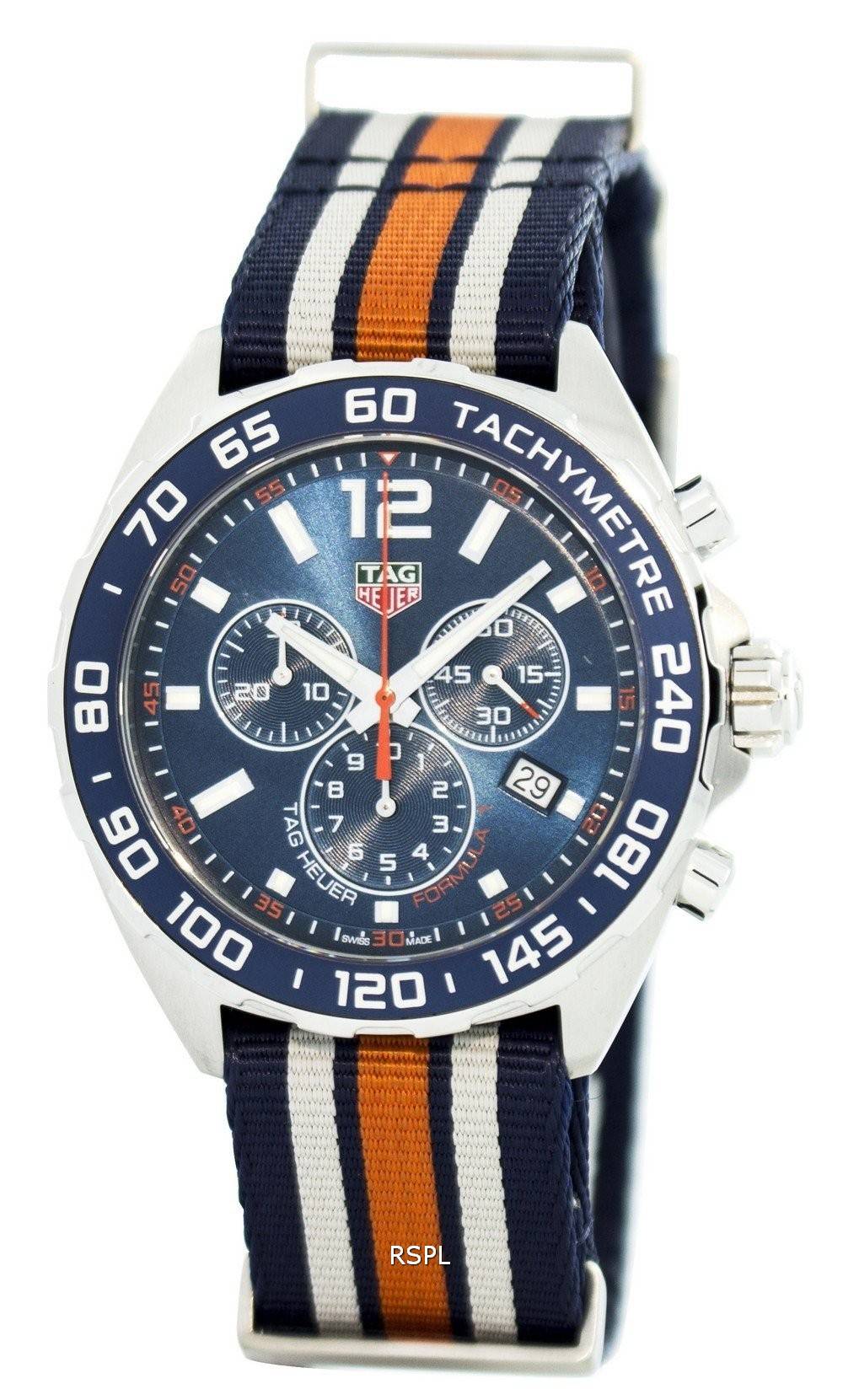 Tag Heuer Formula 1 chronographe quartz tachymètre 200m CAZ1014.FC8196 hommes montre