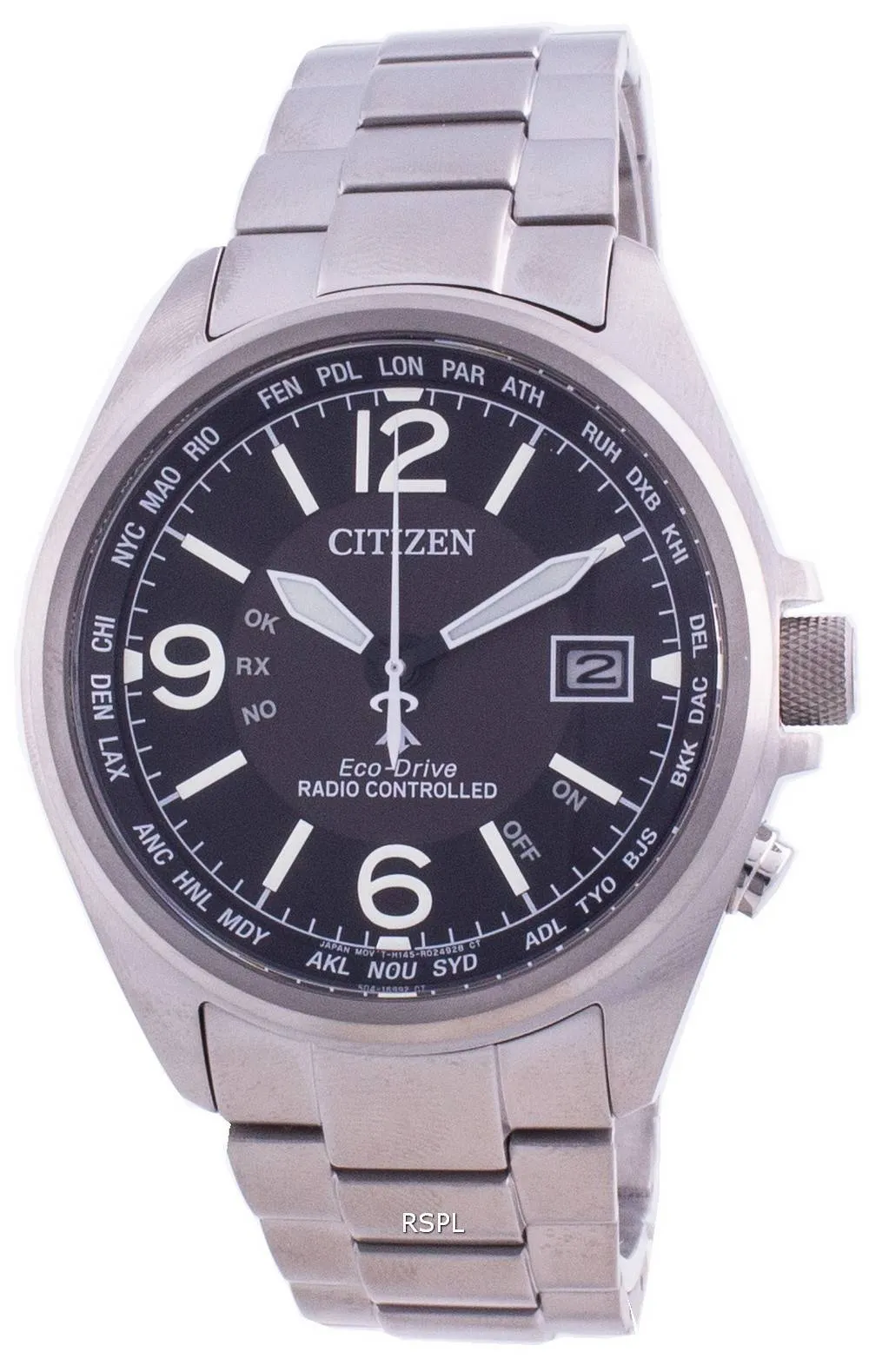 Montre Citizen Promaster Eco-Drive radiocommandée CB0170-81E 200M pour homme