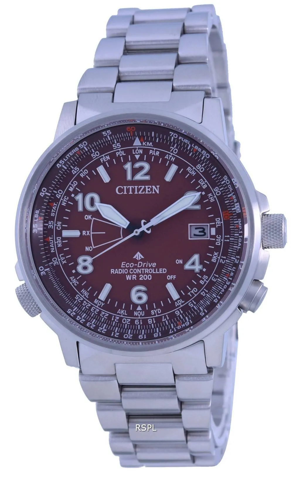 Montre pour homme Citizen Promaster Sky Eco-Drive radiocommandÃ©e CB0241-85X 200M