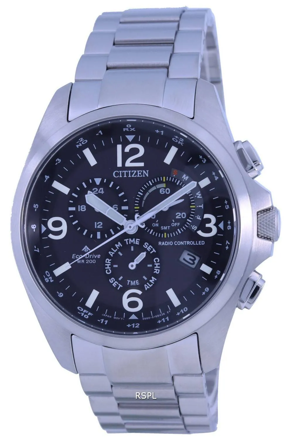 Montre pour homme Citizen Promaster Sky Chronograph RadiocommandÃ©e Eco-Drive CB5920-86E 200M
