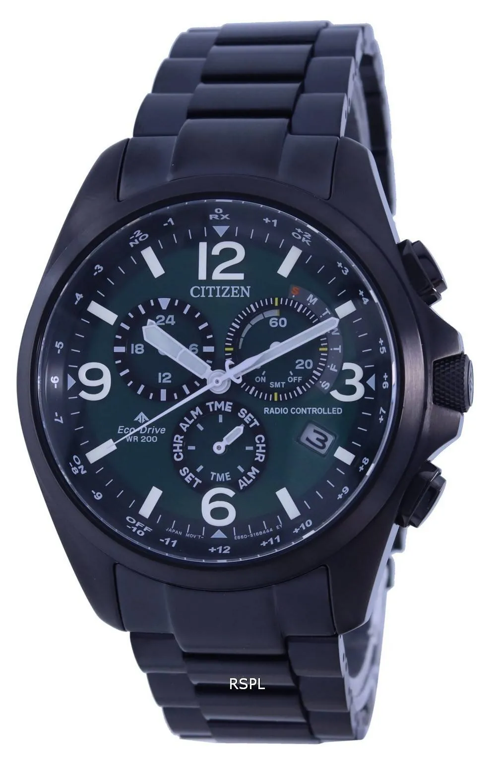 Montre pour homme Citizen Promaster Land chronographe radiocommandÃ©e Eco-Drive CB5925-82X 200M