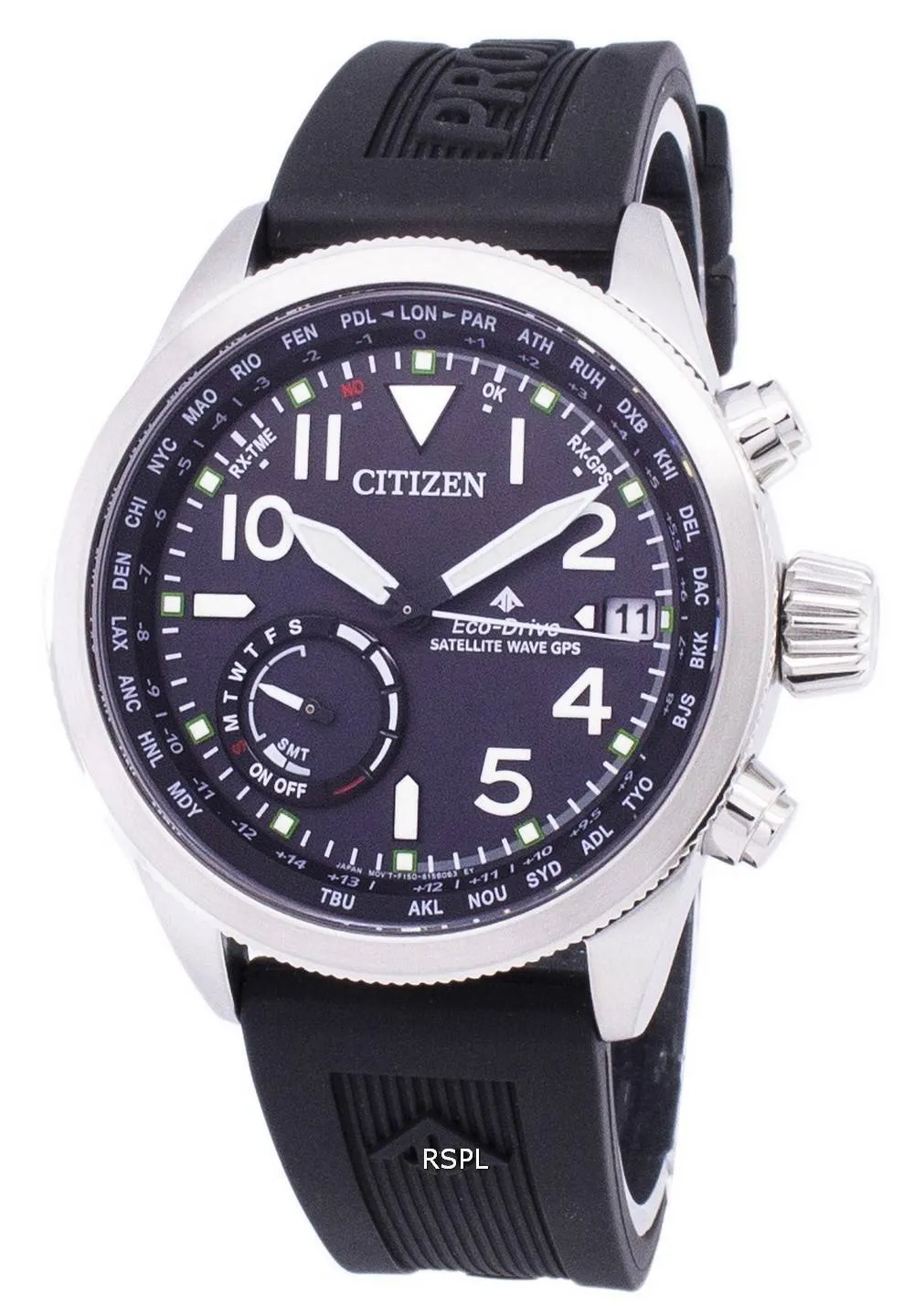 Montre Citizen Promaster Eco-Drive Satellite Wave GPS CC3060-10E masculin