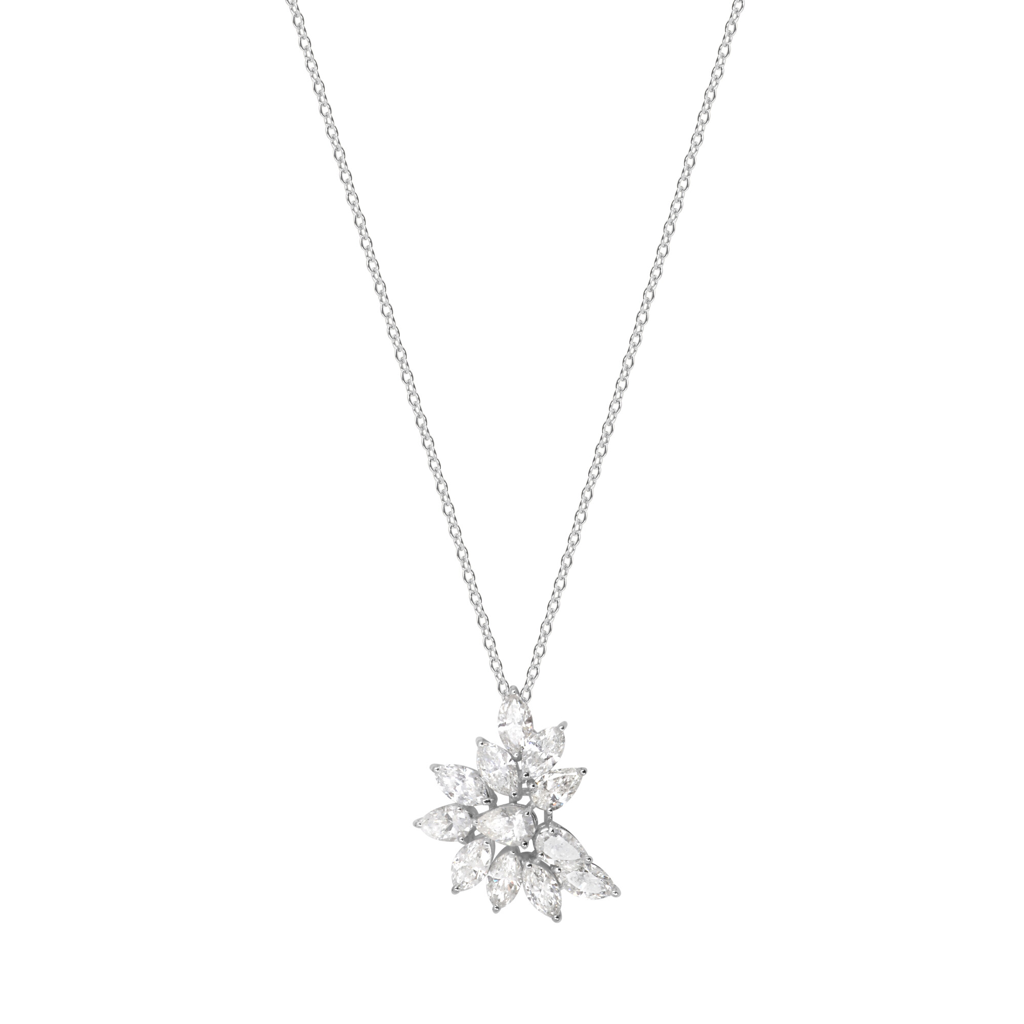 Achat Collier Feu d'Artifice en or blanc et diamants
