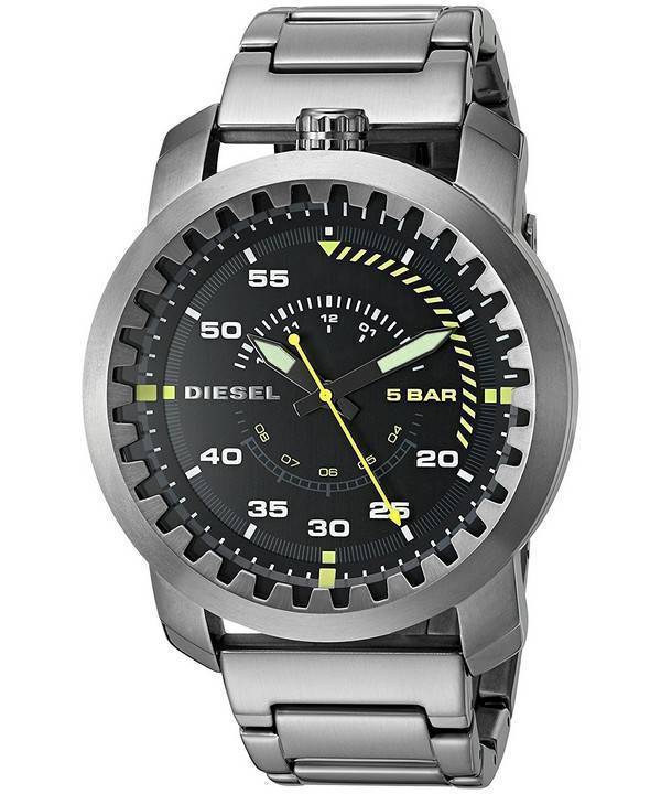 Montre diesel Rig Gunmetal Quartz DZ1751 masculin