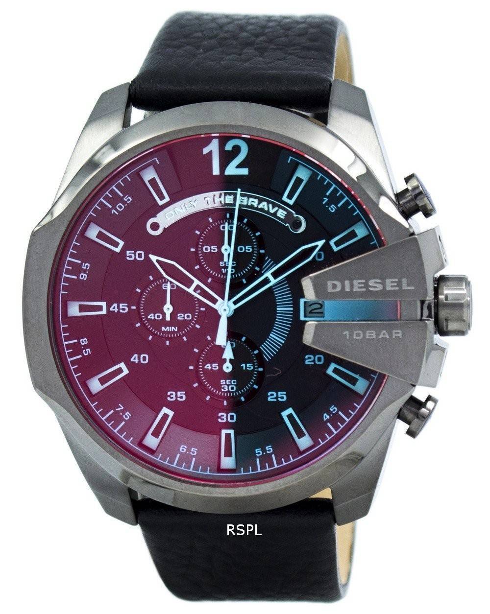 Montre diesel Mega chef Quartz chronographe DZ4323 masculin