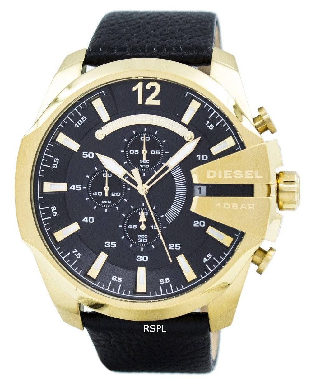 Montre diesel Mega chef Chronographe Quartz DZ4344 masculin