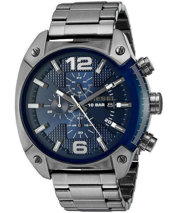 Diesel débordement Chronographe Quartz DZ4412 montre homme