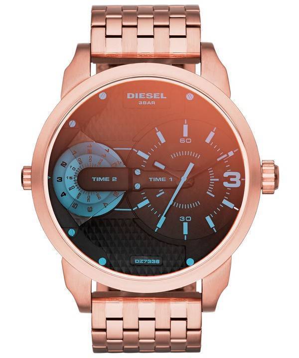 Diesel Mini Daddy Quartz Dual Time DZ7336 montre homme