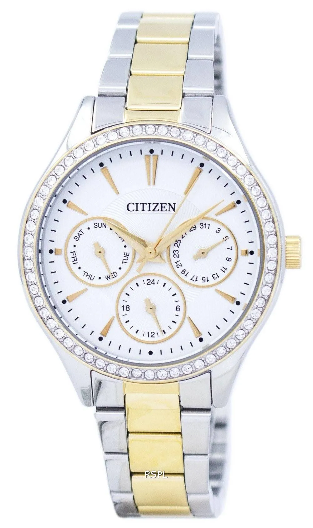 Montre Citizen Quartz diamant Accent ED8164-59 a féminin