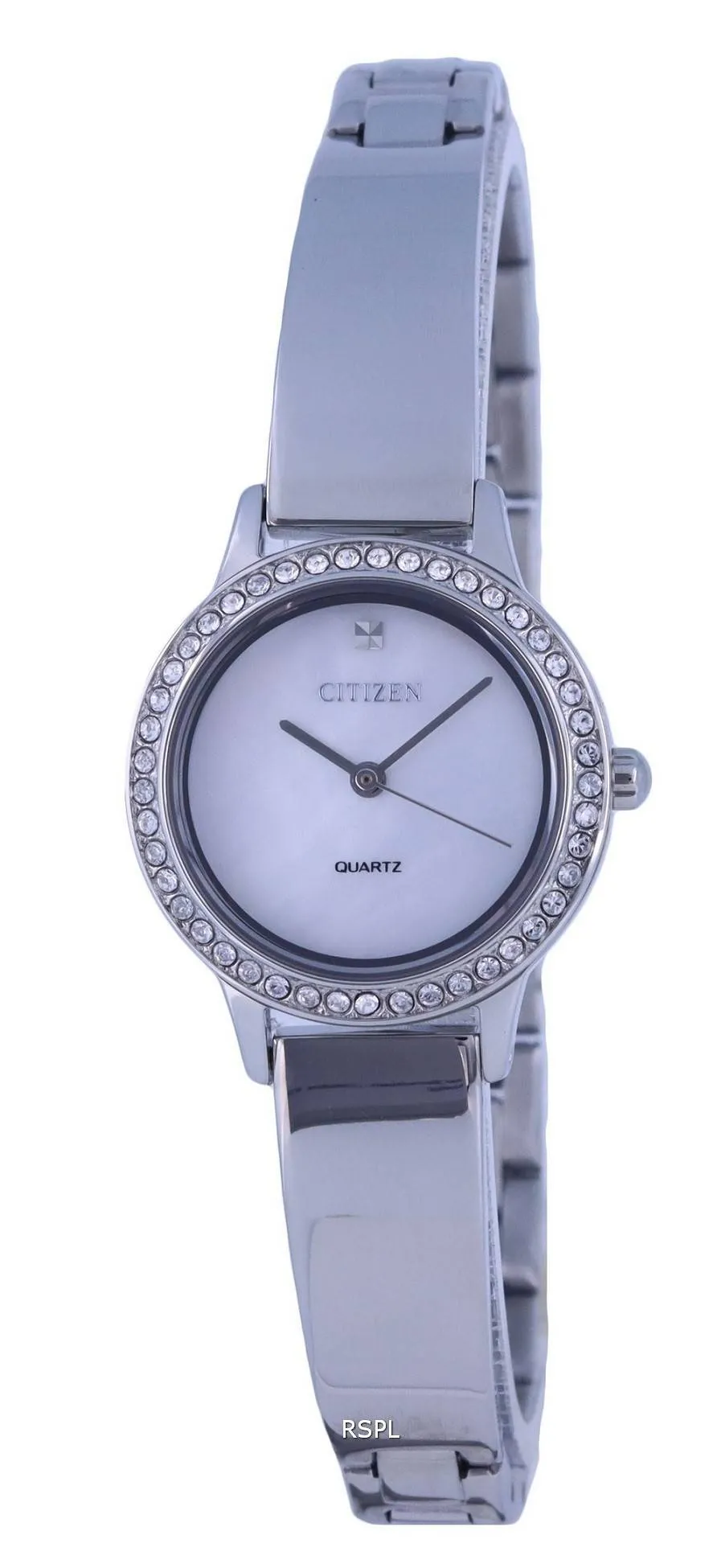 Citizen Analog Crystal Accents Nacre Cadran Quartz EJ6130-51D.G Montre pour femme