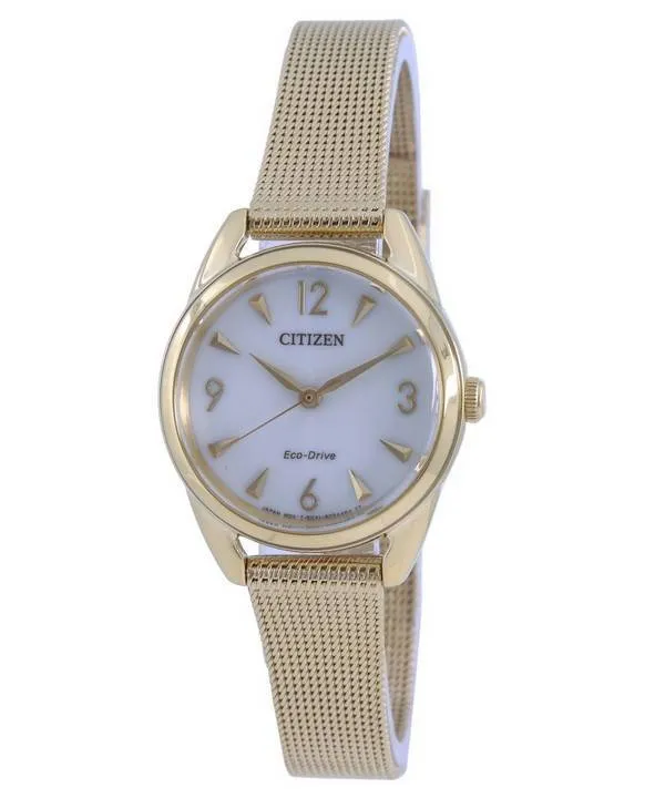 Montre Citizen LTR Champagne Cadran Or Acier Inoxydable Eco-Drive EM0682-58P pour Femme