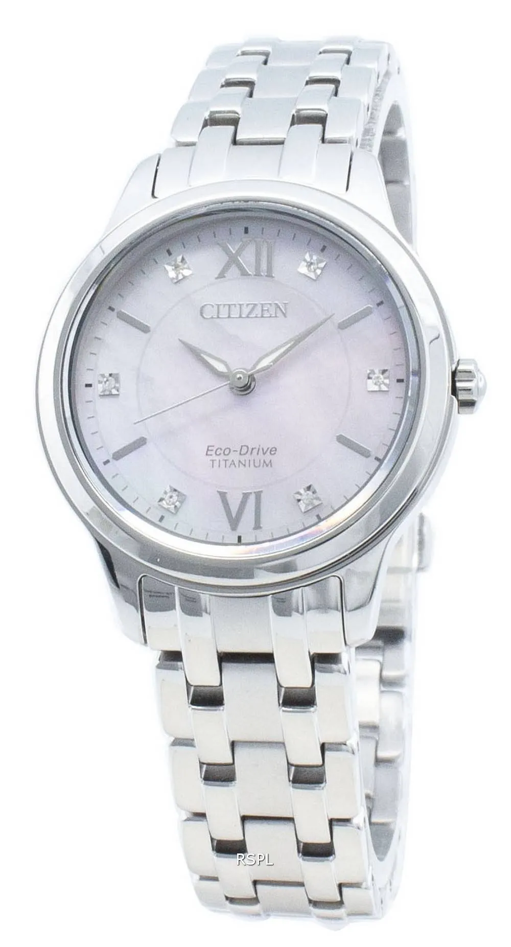 Montre Citizen Eco-Drive EM0720-85Y avec accents de diamant pour femme