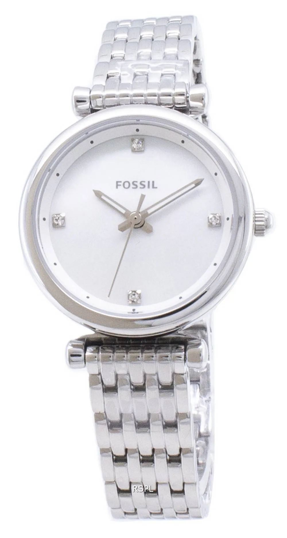 Carlie fossiles ES4430 Quartz analogique femme montre