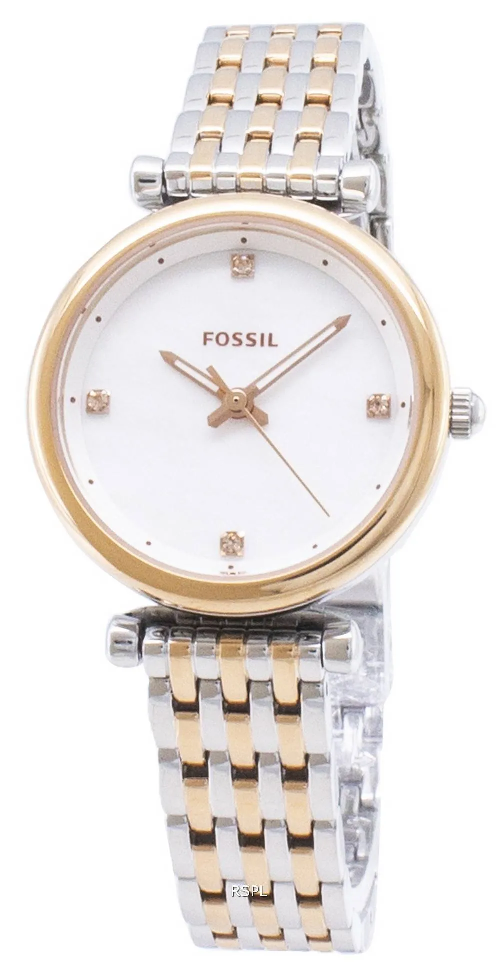 Carlie fossile ES4431 Quartz analogique femme montre