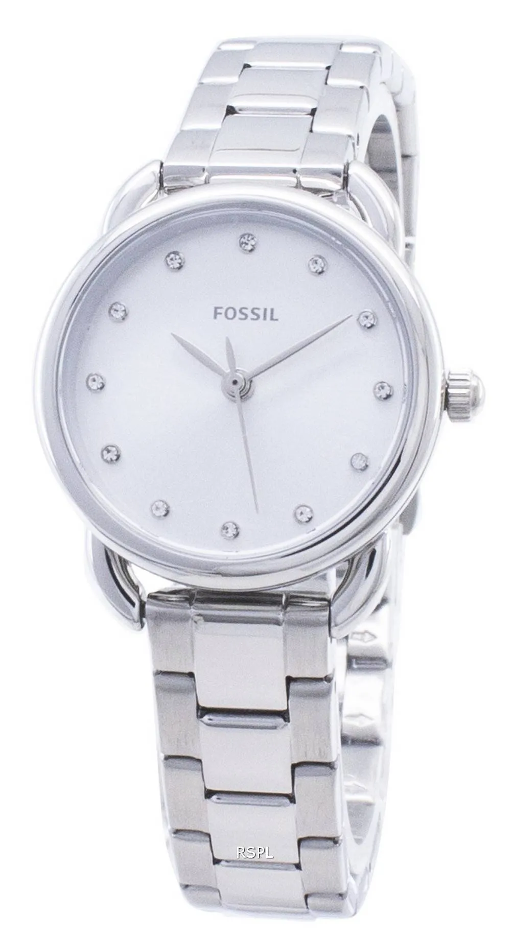 Montre pour femme Fossil Tailor Mini ES4496 avec accents de diamants analogiques