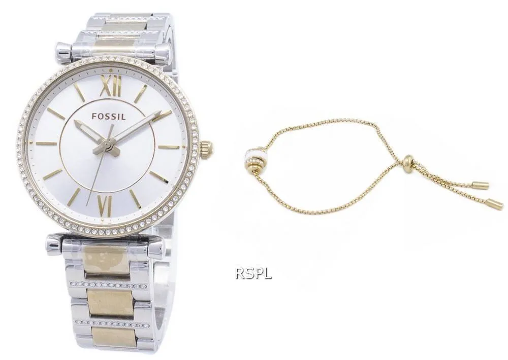 Fossil Carlie mini ES4517SET quartz analogique montre femme