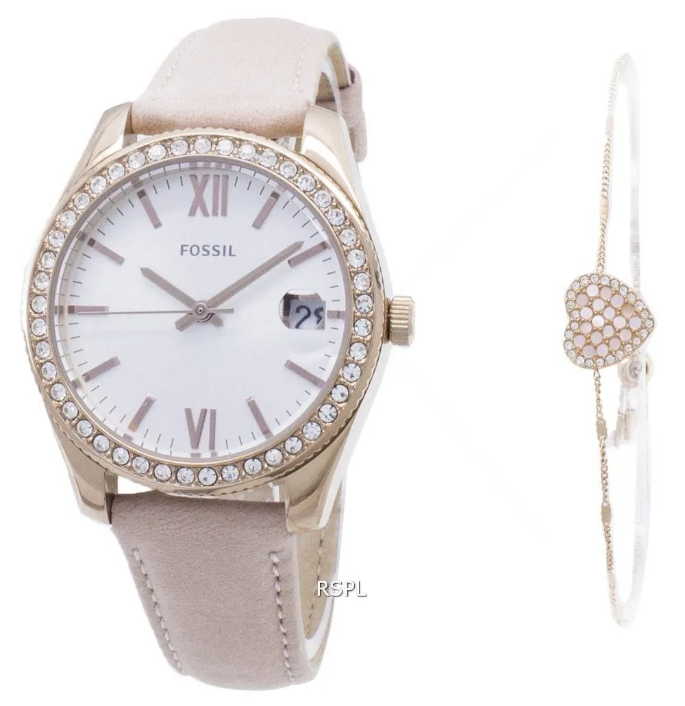 Montre pour femme Fossil Scarlette Quartz ES4607SET