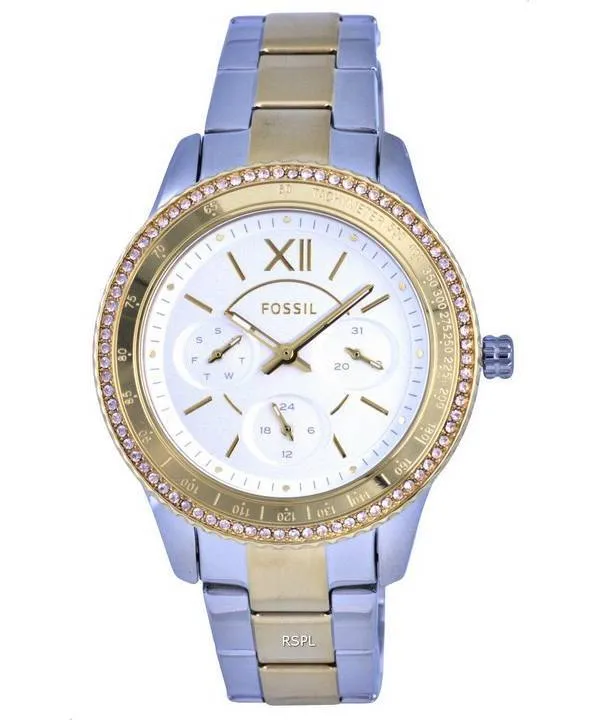 Montre pour femme Fossil Stella Sport Tachymeter Crystal Accents Quartz ES5107