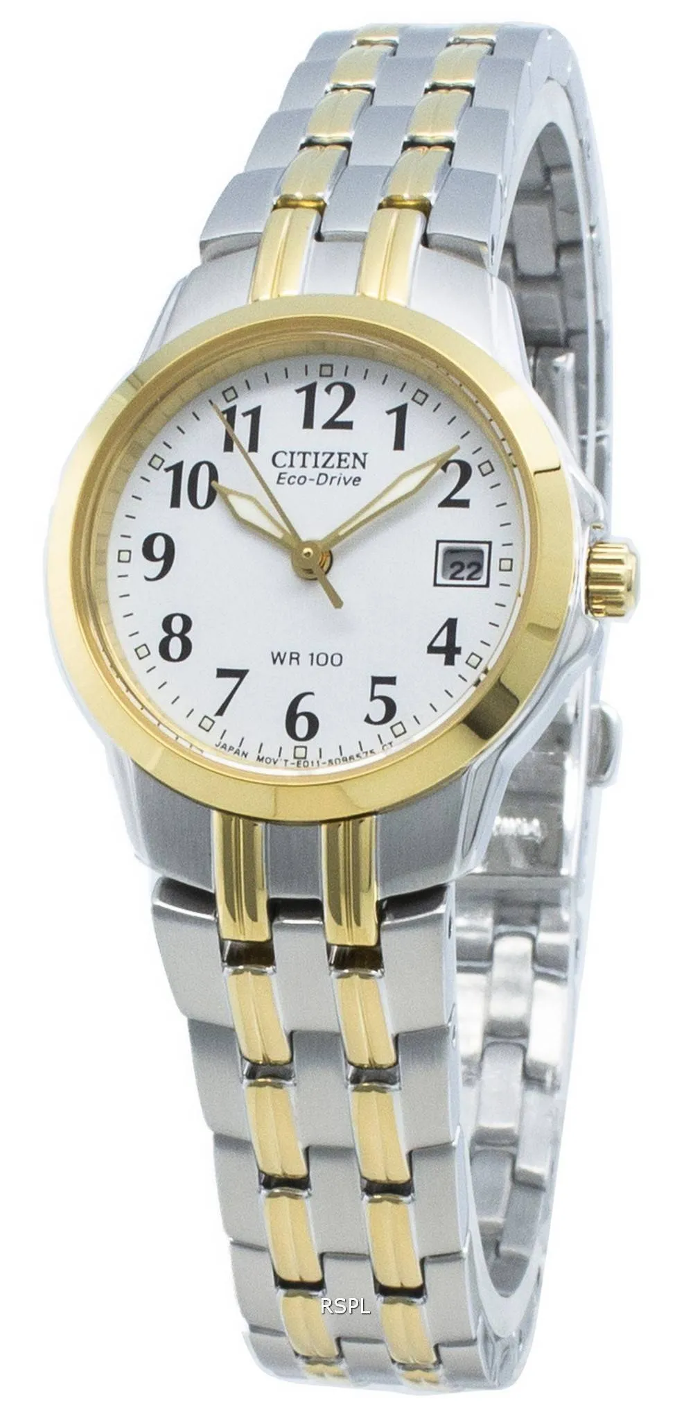 Montre Citizen Silhouette EW1544-53A Eco-Drive pour femmes