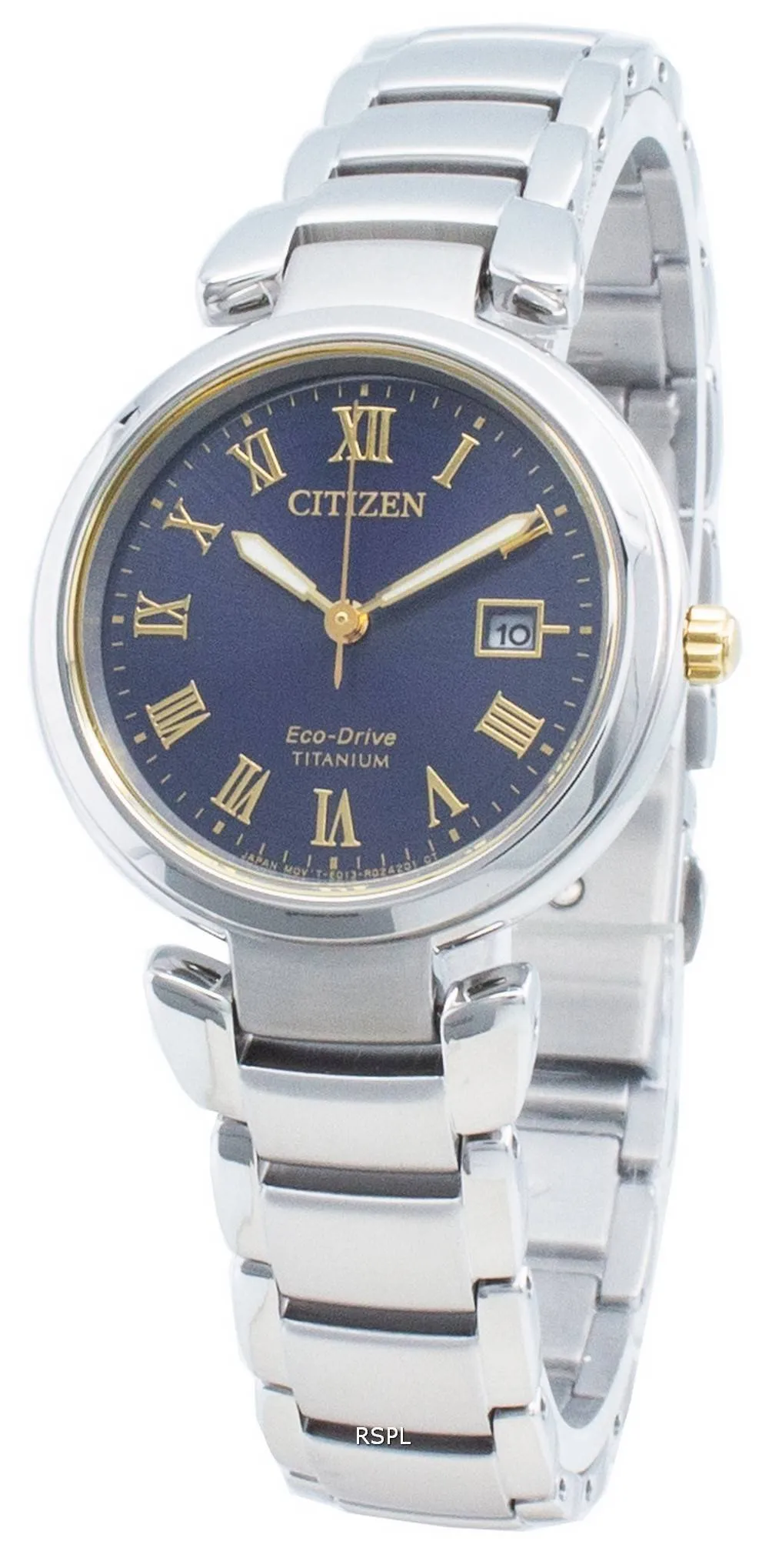 Montre Citizen Eco-Drive Titanium EW2509-83L pour femme