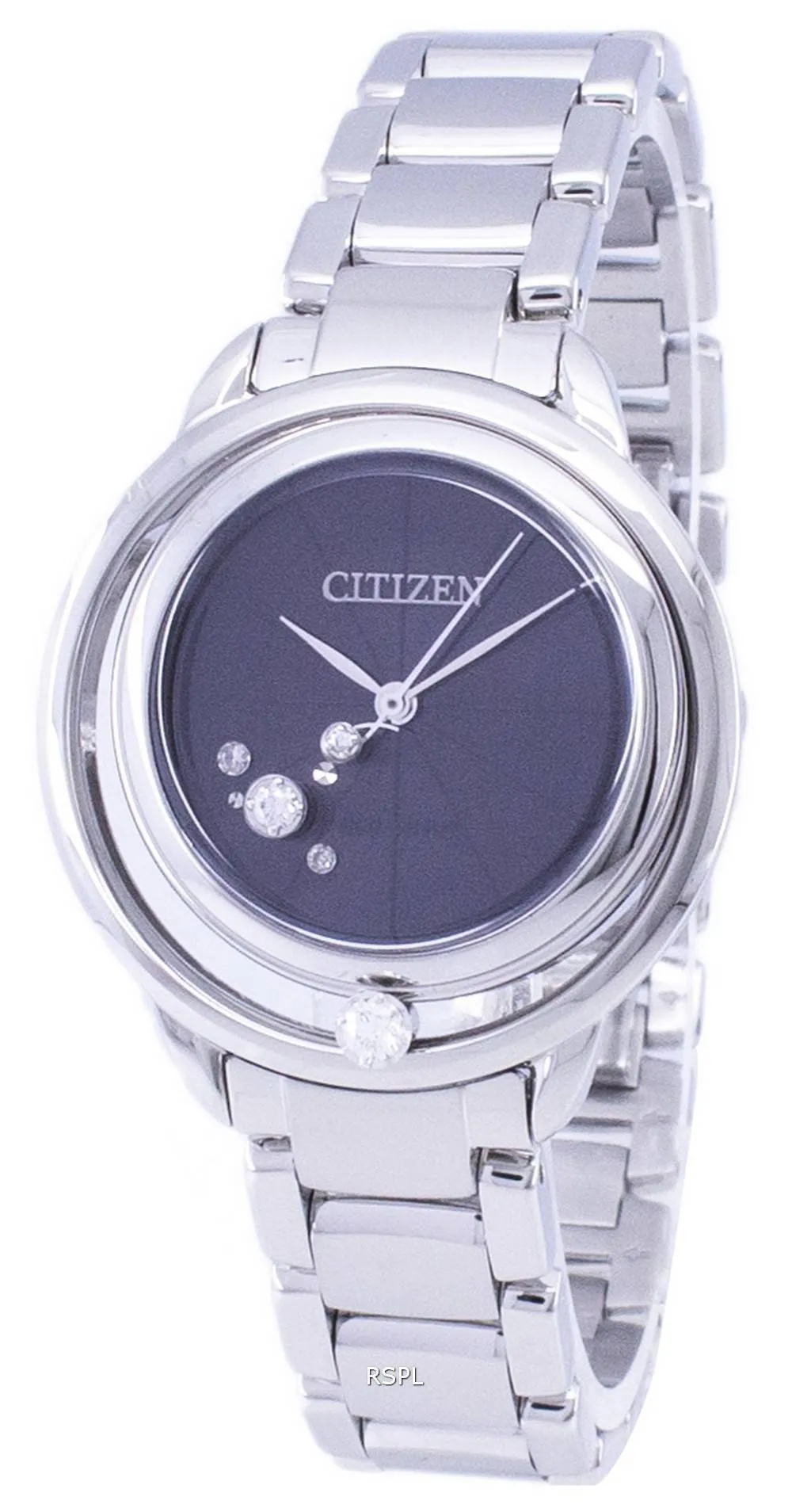 Montre Citizen L Sunrise Solitare Eco-Drive EW5520-50F féminin
