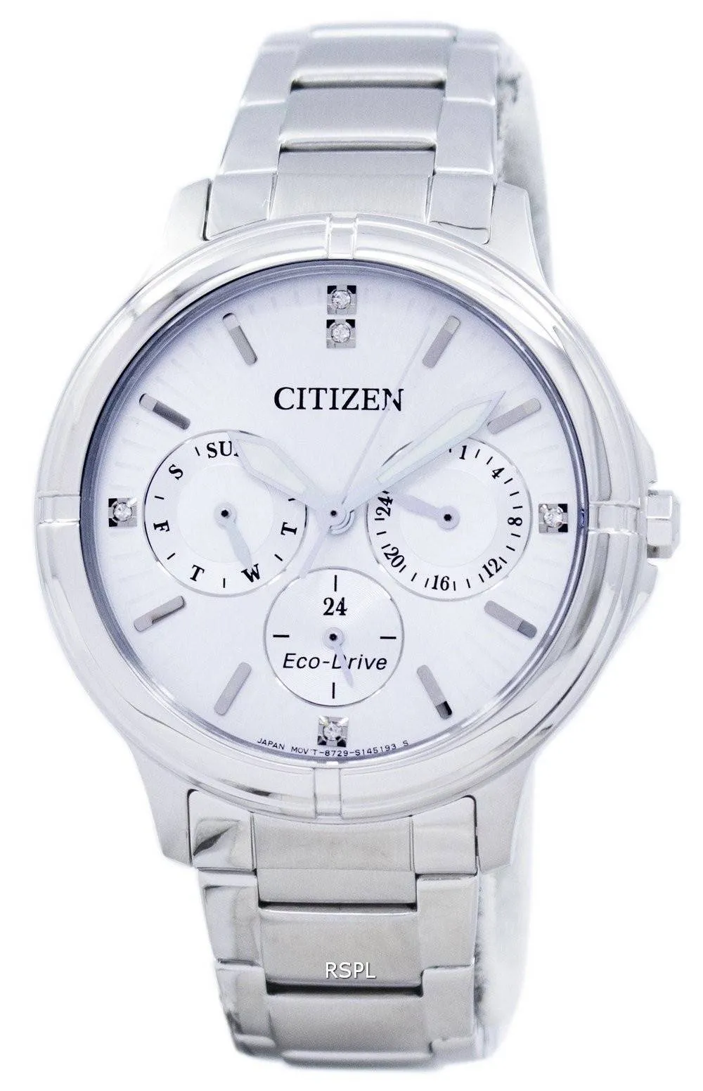 Montre Citizen Eco-Drive diamant Accent FD2030-51 a féminin
