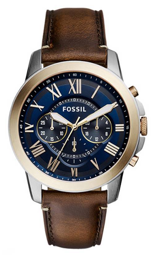 Accorder des fossiles montre chronographe Quartz FS5150 masculin