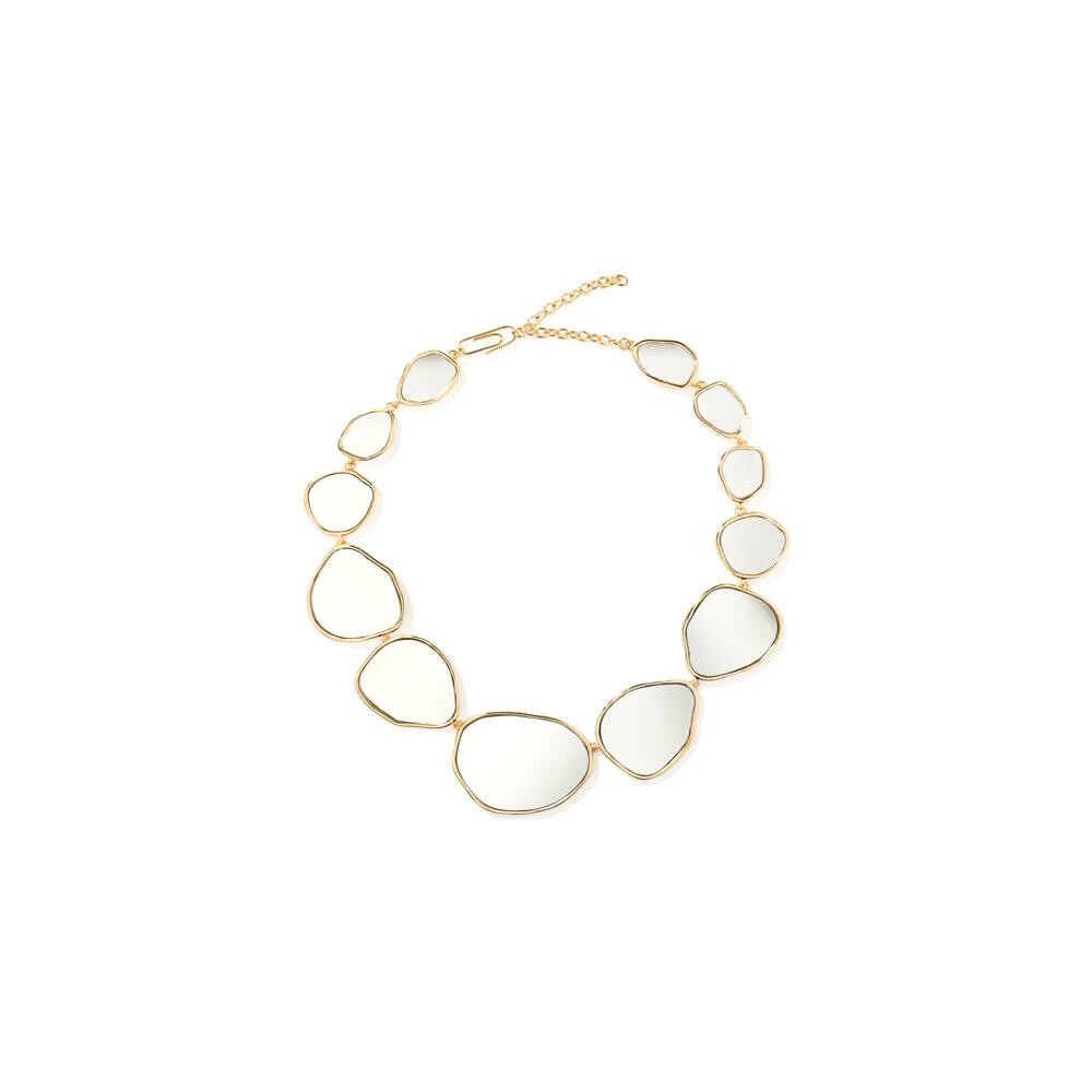 Achat Collier Aurélie Bidermann Ciottolo en métal doré et miroirs