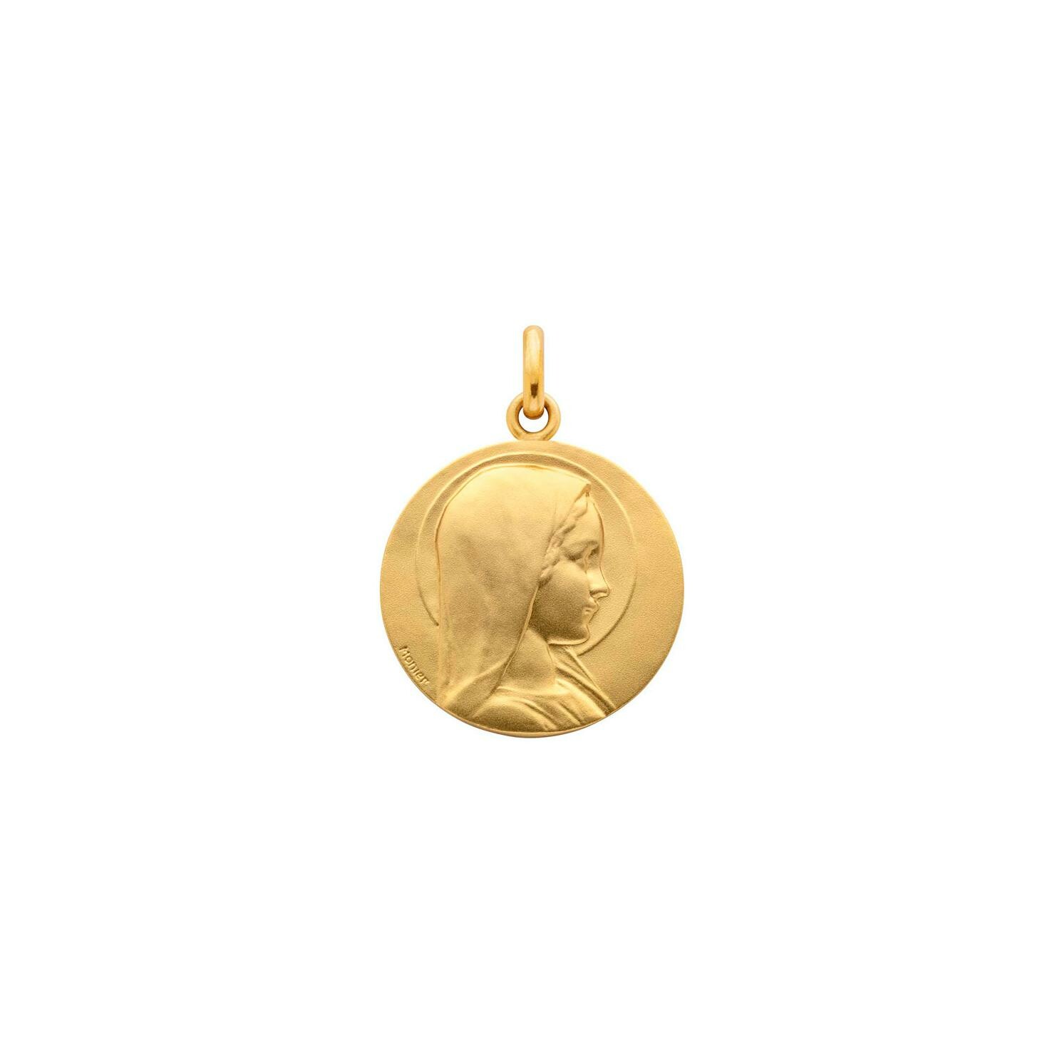 Achat Médaille Arthus Bertrand Vierge Jeune en or jaune sablé, 20 mm