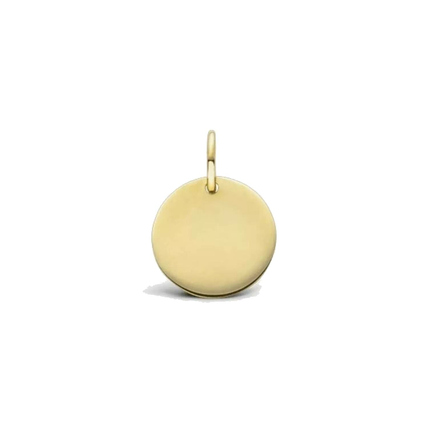 Achat Pendentif Jeton Arthus Bertrand Lisse 10 mm Or jaune