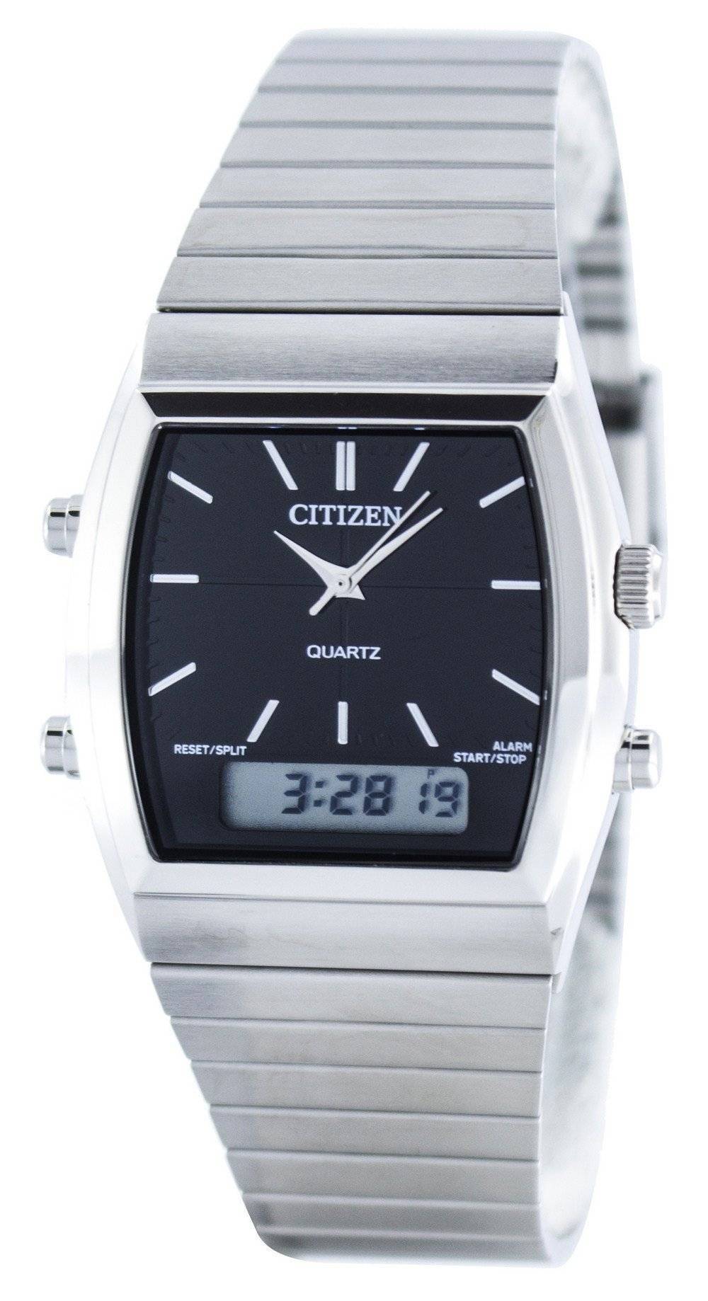 Citizen Quartz Alarme Chronographe Analogique Numérique JM0540-51E Montre Homme