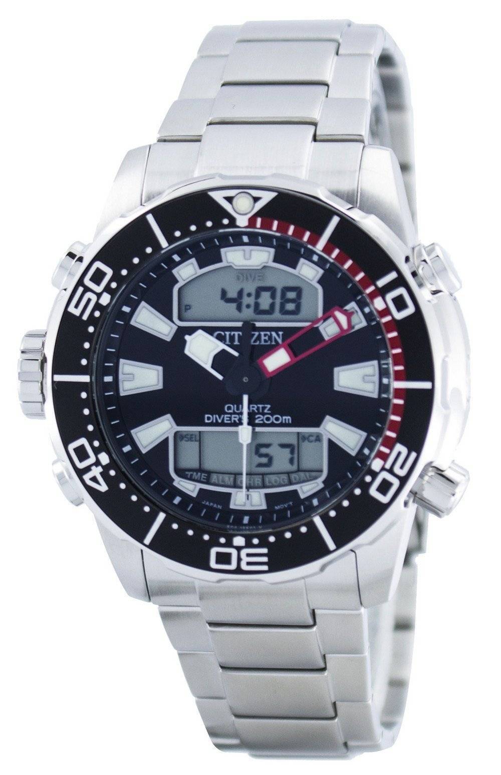 Citizen Aqualand Promaster Divers 200M Analogique Digital JP1090-86E Montre Homme