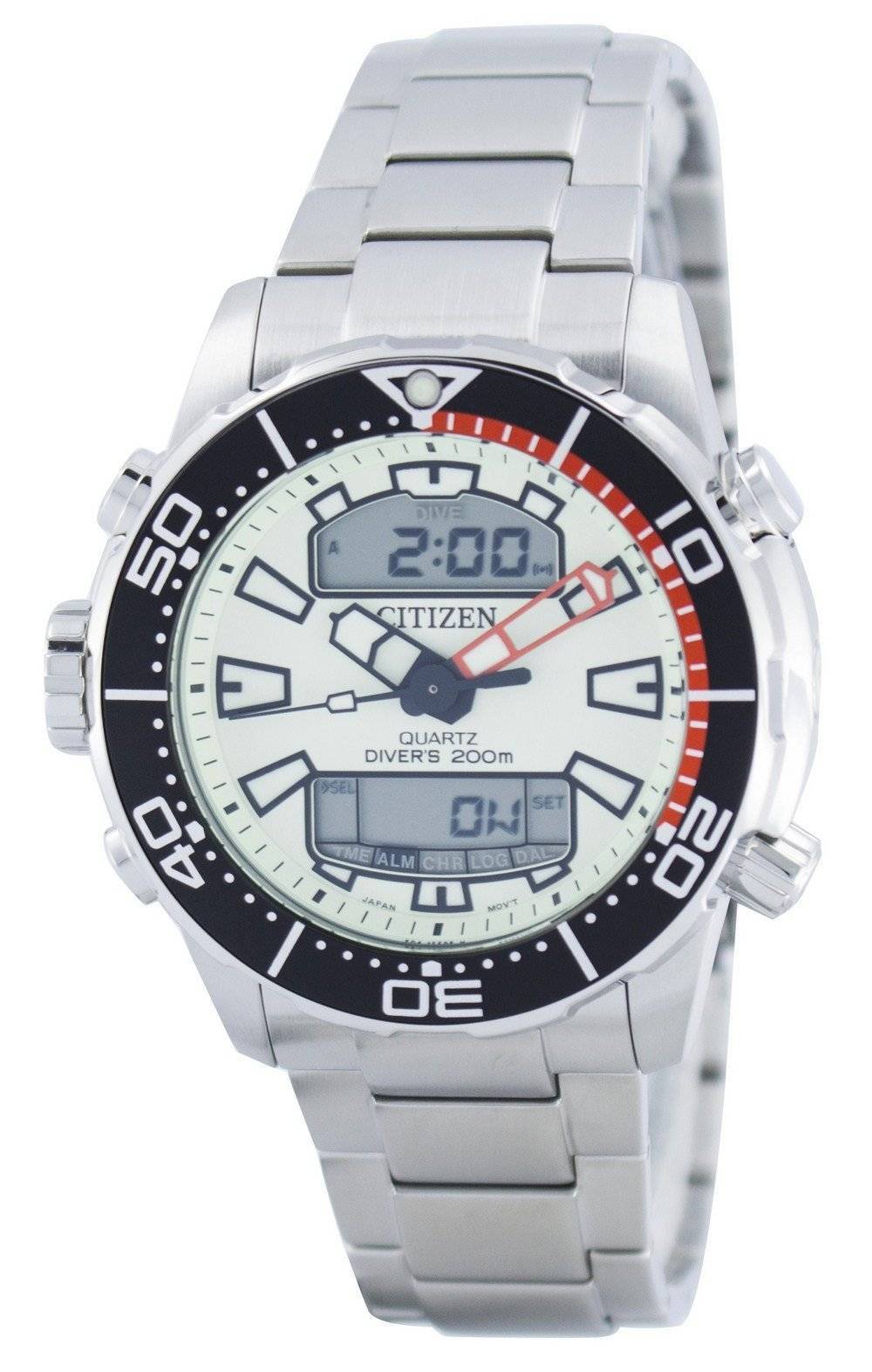 Citizen Aqualand Promaster Divers 200M Analogique Digital JP1091-83X Montre Homme